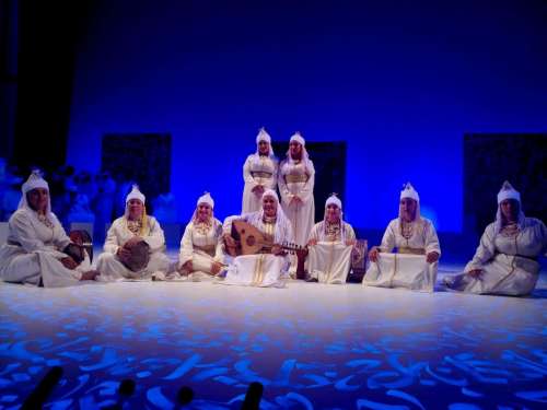 Ensemble Rhoum Bakkali l'inauguration de Musée de  l'Oeuvre Abu Dhabi 2018 