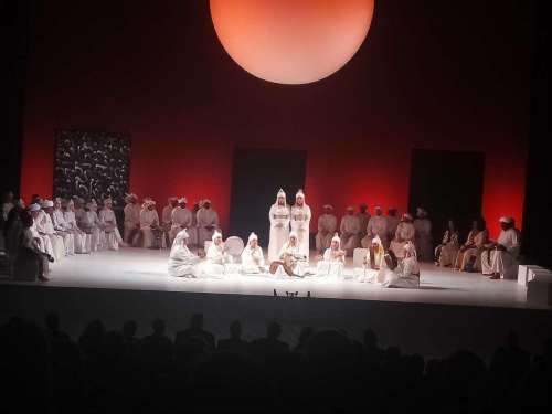 Ensemble Rhoum Bakkali l'inauguration de Musée de  l'Oeuvre Abu Dhabi novembre 2018