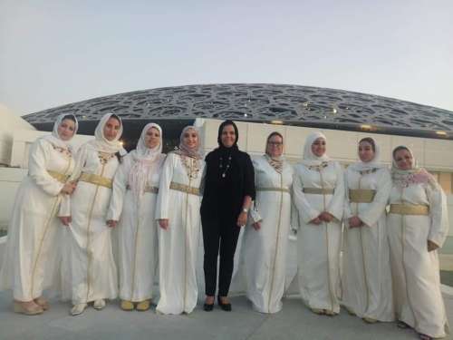 Ensemble Rhoum el bakkali a coté  du musée louvre Abou Dhabi UAE 2018