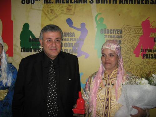 مدير المهرجان العالمي للموسيقى الصوفية بكونيا تركيا 2013