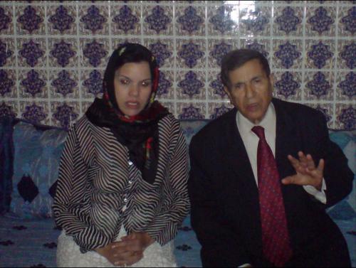 مع الشاعر والؤلف الاستاذ عبد الله شقرون 2009